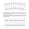 AK Interactive AK35011 DOUBLE RAILWAY TRACK SECTION – TRAMO DOBLE DE VIA FERREA 1/35
